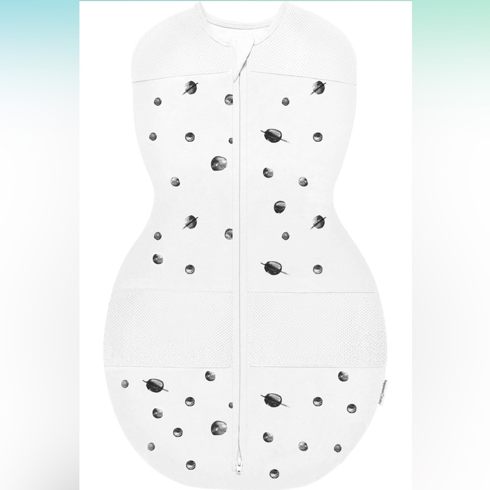 Happiest Baby Sleepea 5-Second Swaddle - 100% Organic Cotton Baby